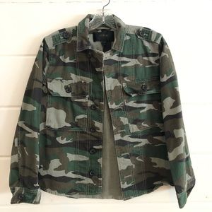 J. Crew Camo Jacket